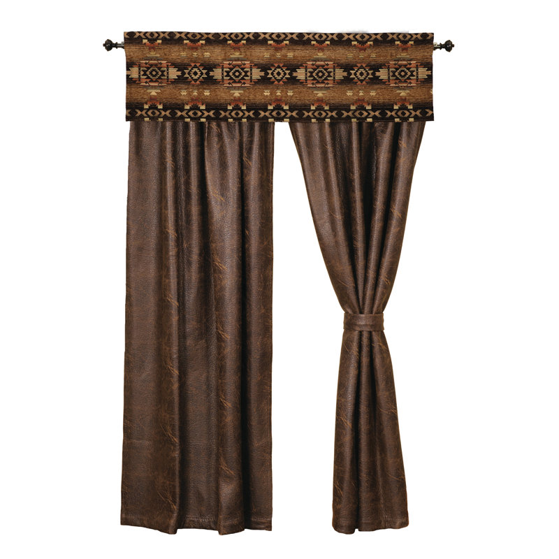  Hitchin' Post Desert - Drape Set - (2 panels/2 tiebacks)