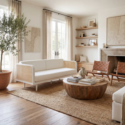 Petroski French Cane Sofa