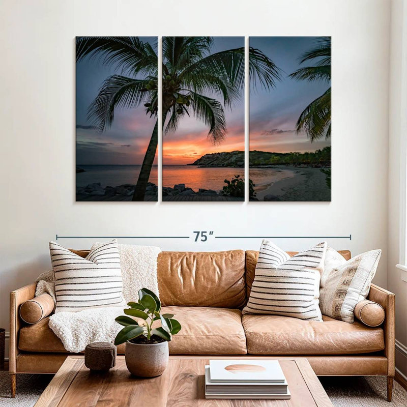 Blue Bay Gillard, 42" H x 65" W