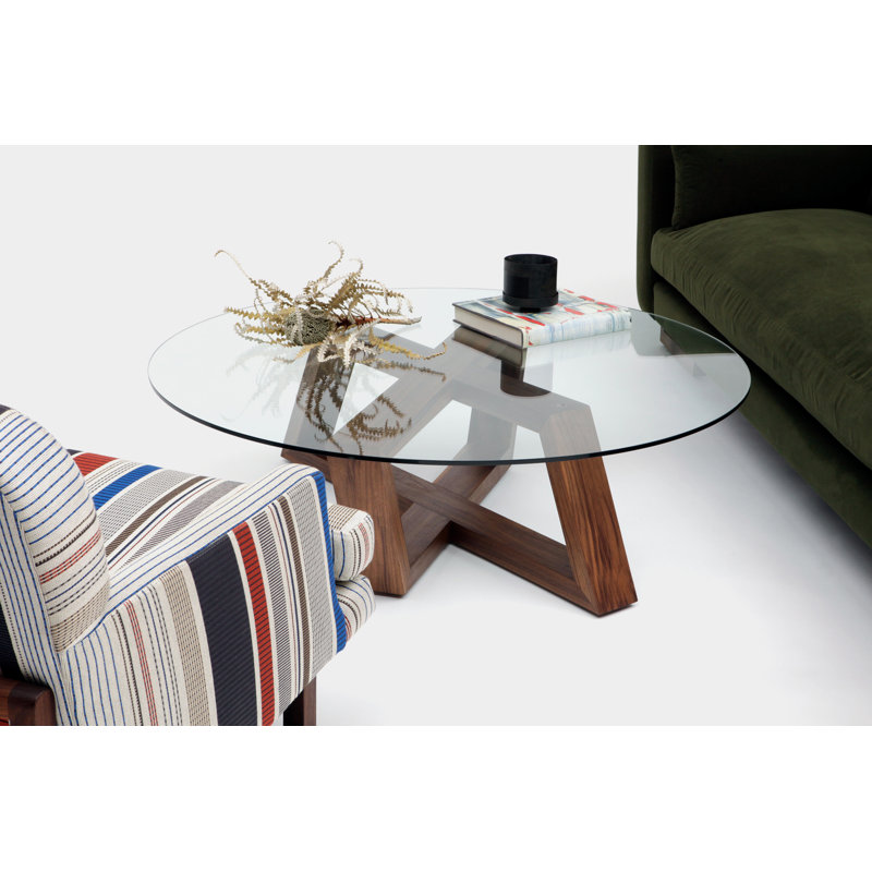 Focal Coffee Table, Walnut, 14" W x 38" L x 72" W