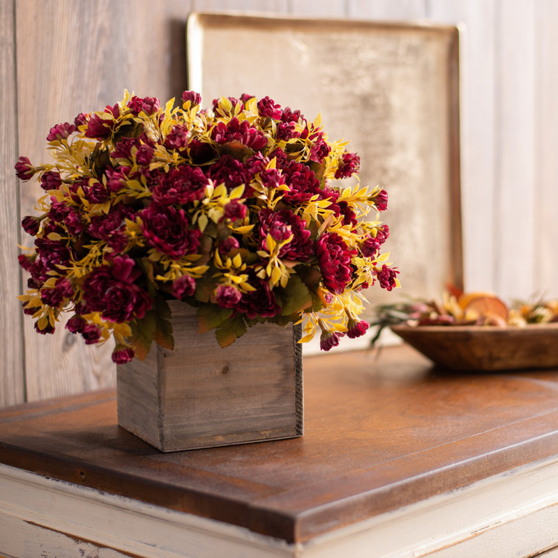 Arrangement floral maman en pot