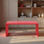 Bureau en bois massif avec ordinateur, table longue, pour la maison