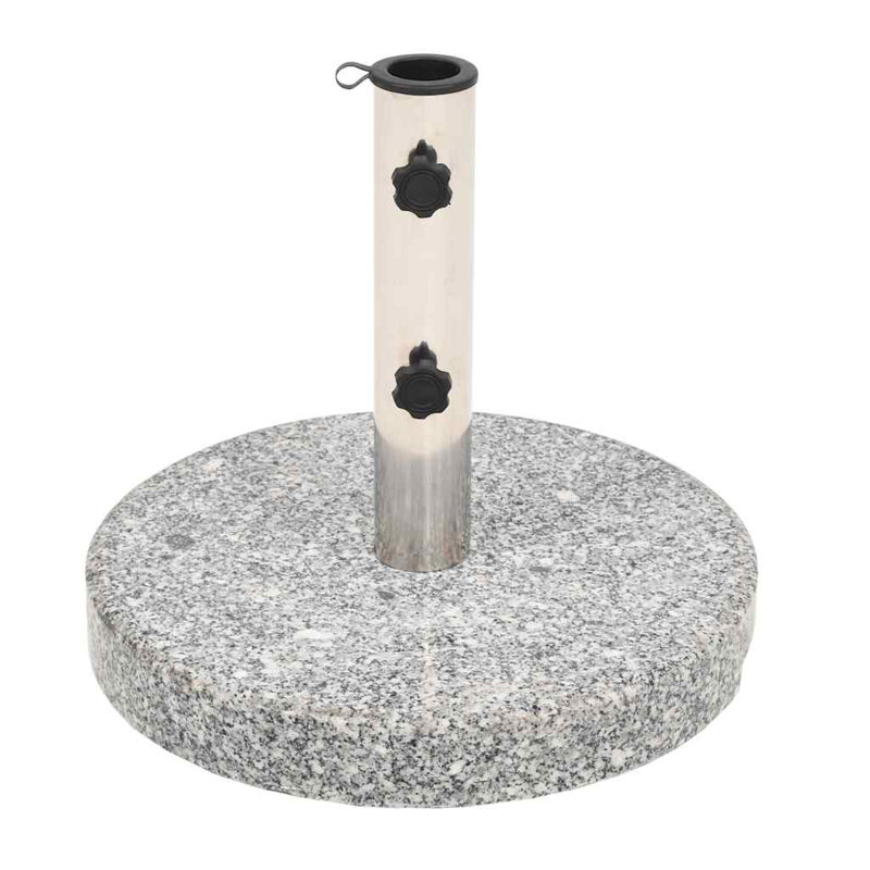 Porte-parasol d'extérieur moyen en granite