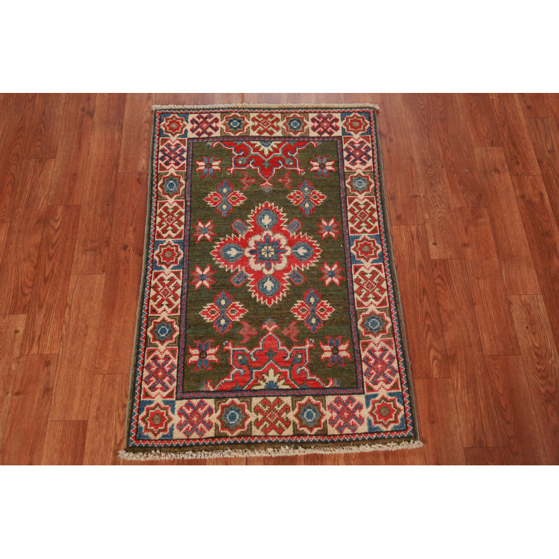 Tapis vert Kazak