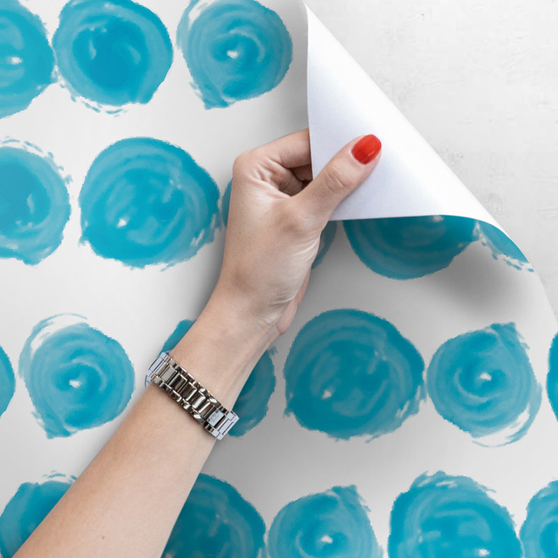 Areiona 2.5m x 2.5m Matte Peel & Stick Mural, 152 x 104cm
