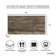 Carreau de porcelaine pour plancher et mur 24 po x 48 po American Travertine-124871259