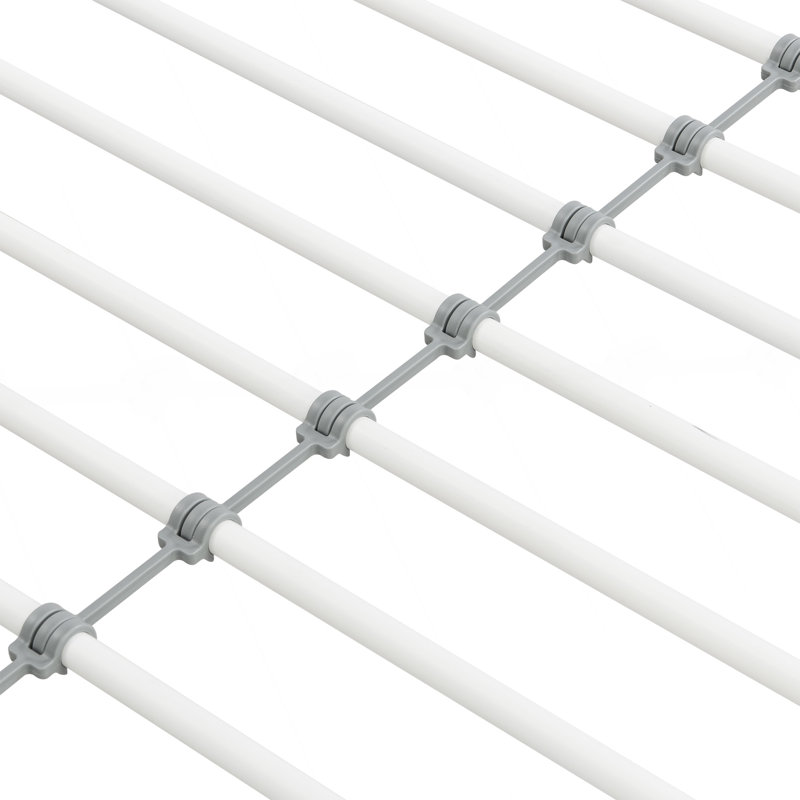 Lit superposé avec couchette METAL BLANC