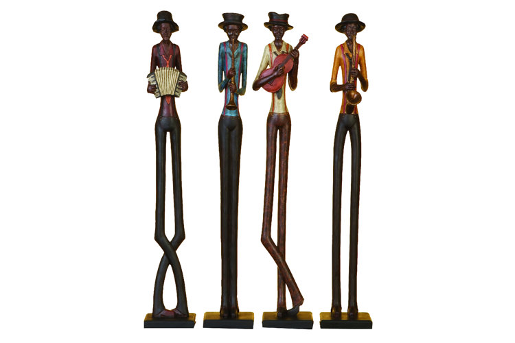 Alayza 4 Piece Statue Set