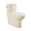 Toilette allongée une pièce à double chasse Sublime Bisque 1,1 / 1,6 gallon par pièce-113607274-113607272