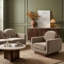 Fauteuil d'appoint rembourré Diviento-129775813