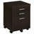 Cappuccino 3-Drawer File Cabinet