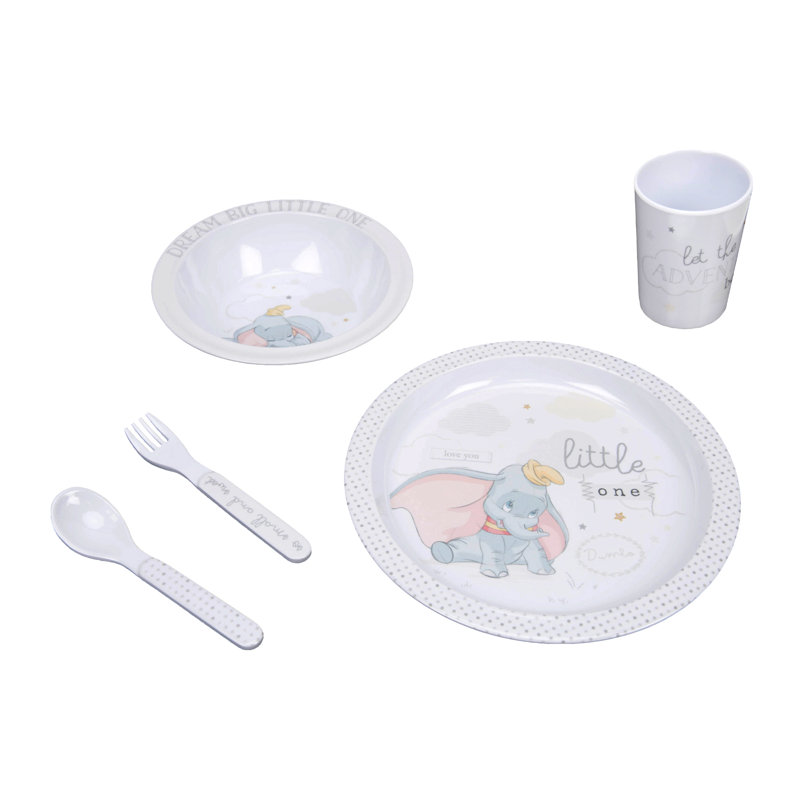 Dumbo 5 Piece Melamine Place Setting Set, Service for 1