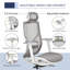 Chaise de travail en filet Attilio