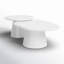 Concrete Solid 2 Nesting Tables
