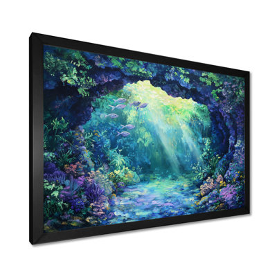 Coral Reef Fish Paradise IV - Coral Print Wall Art