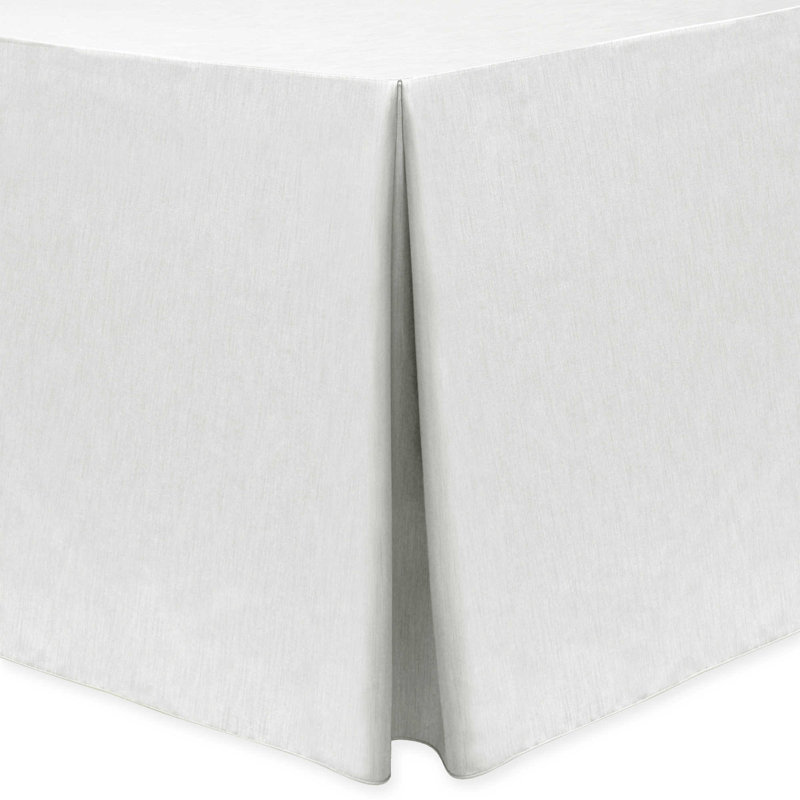 Nappe Majestic, 108 po x 66 po, Blanc, 3
