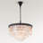 13 - Light 27" Modern Luxury Round Crystal Chandelier-551607601-551607603-551607605