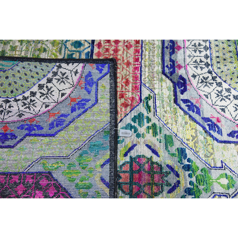 Canterbury Geometric Area Rug, Square 2'