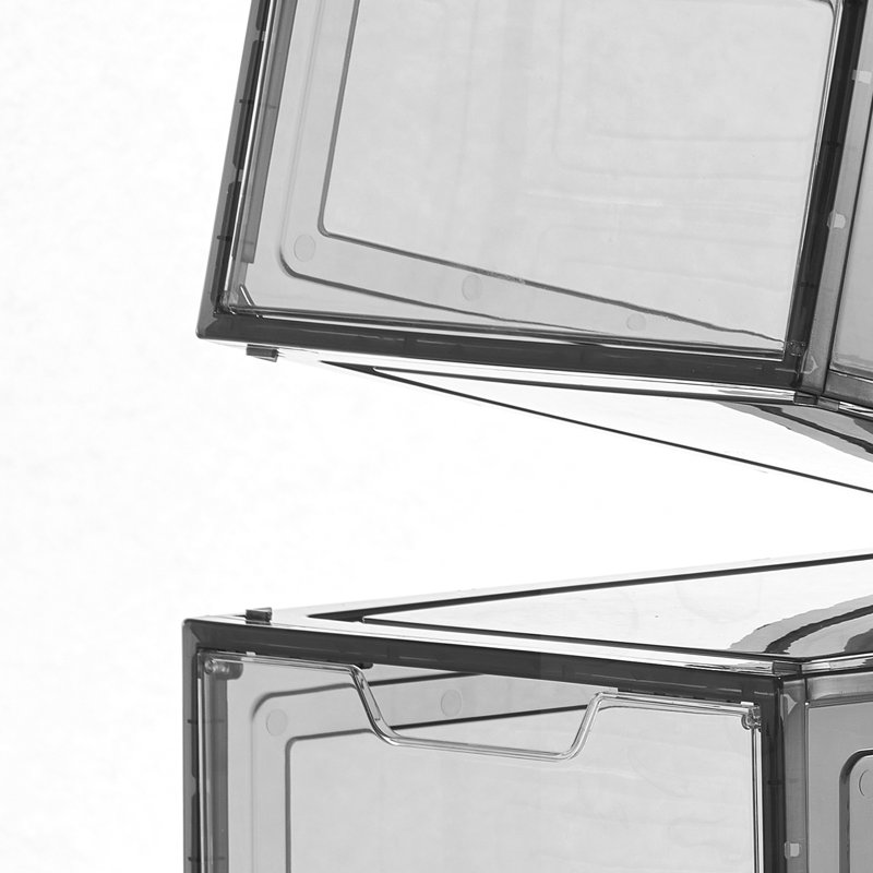 6 Pack Stackable Shoe Boxes