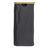 Sleek Laundry Hamper with Dual Mesh Liners and Lid, Black