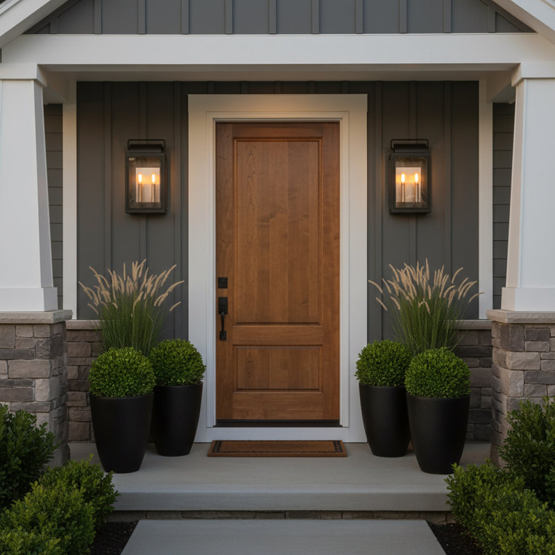 Sag Harbor 16.25" Two-Light Outdoor Wall Mount Lantern, Black