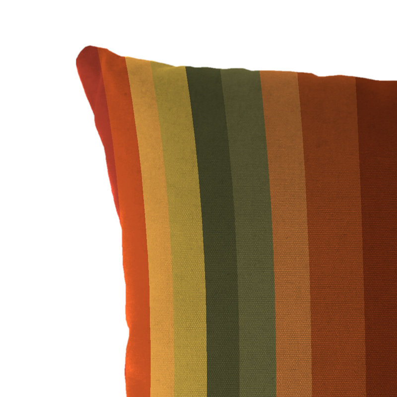 16" x 16" Outdoor Throw Pillow, Islip Cayenne