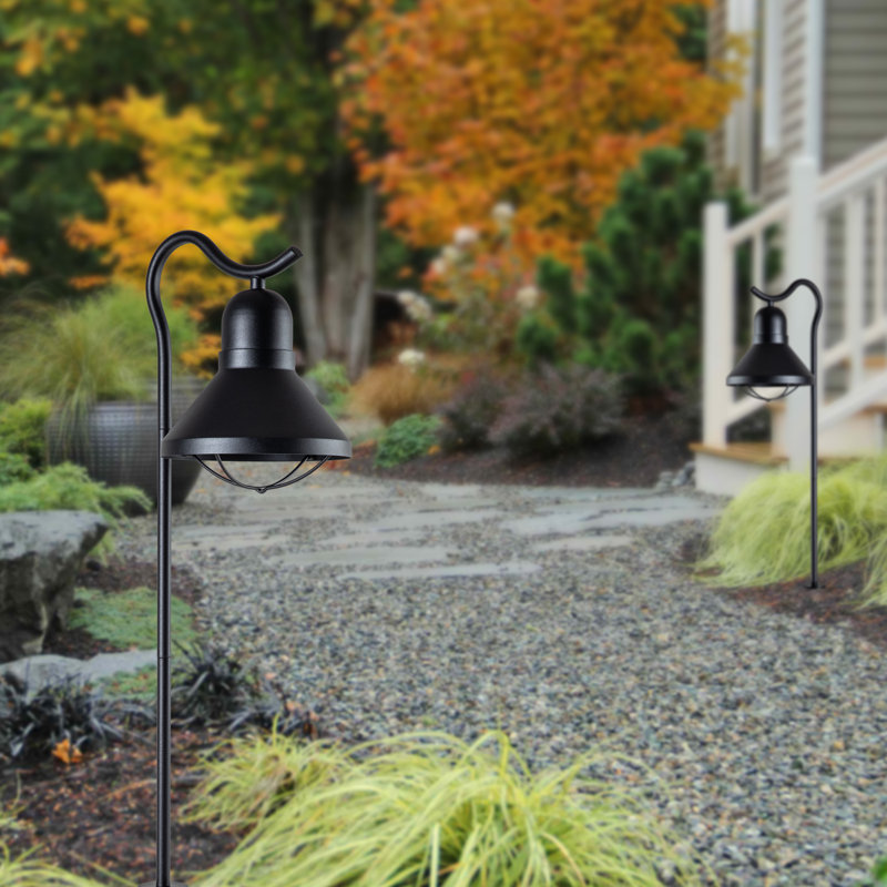 Matte Black Low Voltage LED Pathway Light Multipack