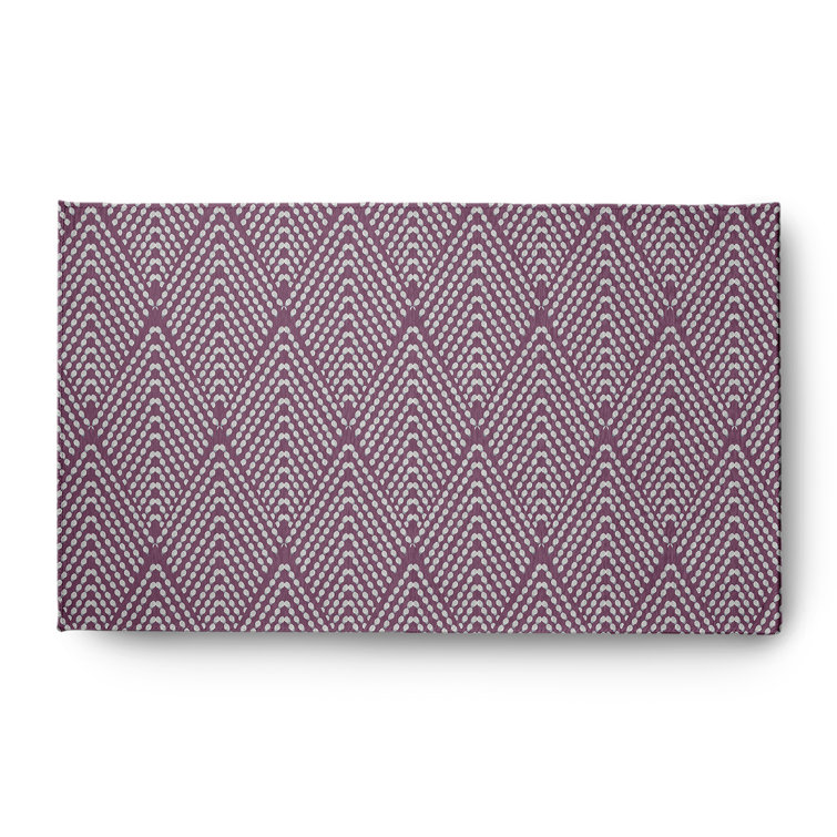 Chenille Geometric Indoor Rug