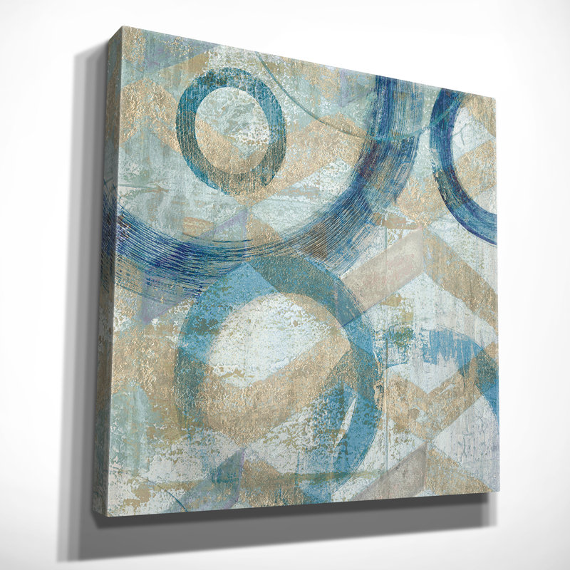 «Bend II», reproduction de peinture à l'huile sur toile tendue, H 40 po x l 40 po x P 1,5 po, Toile tendue