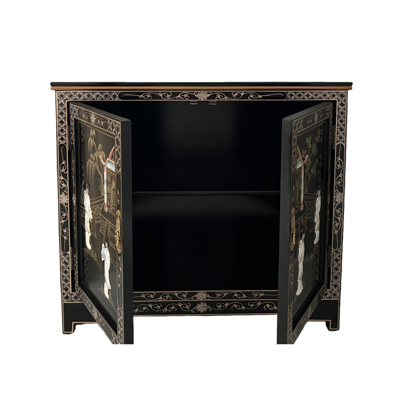 Schipper Mother Of Pearl Rectangle Accent Cabinet