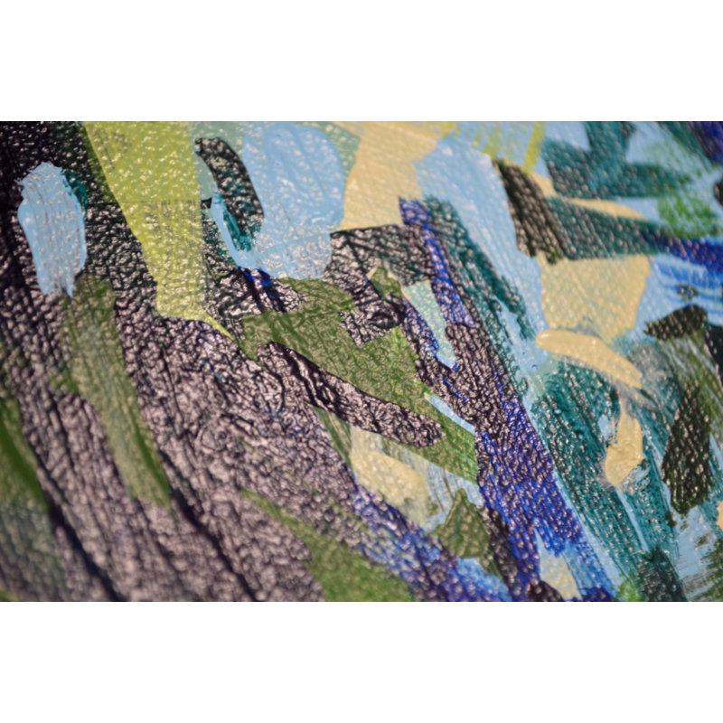 Conifer Painting by Sie Douglas-Fish