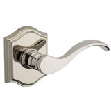Curve Privacy Door Lever with Traditional Arch Rose