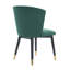 Sofina Modern Velvet Dining Chair, Tufted Back, Wooden Frame-105652198