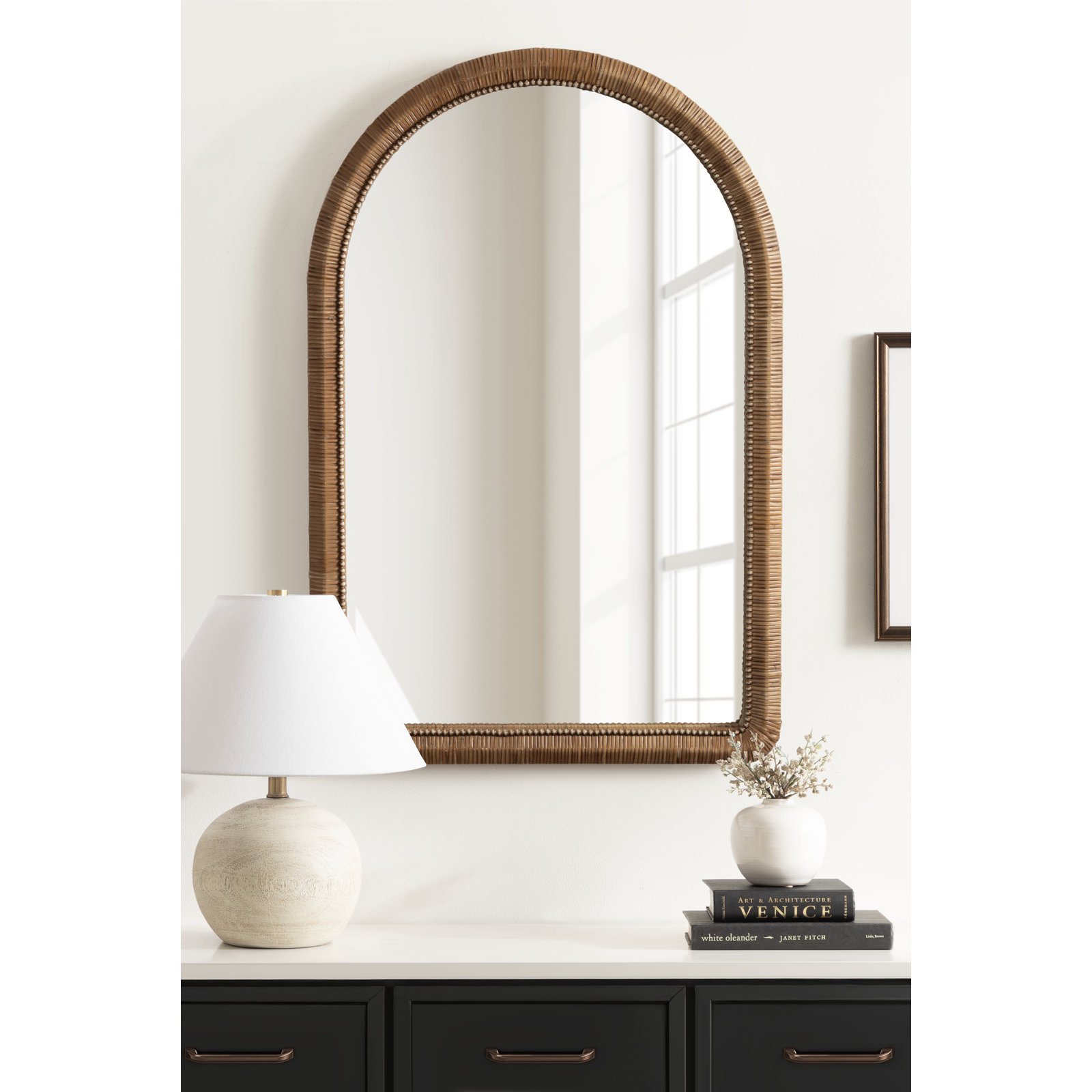 24" Arch Accent Mirror