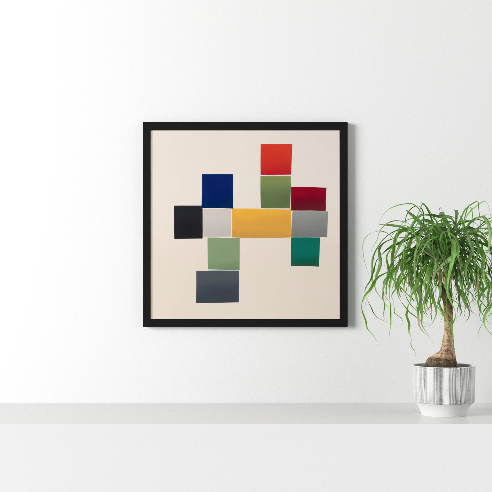 Jewels 1 by Lee Lessem, Black Framed, 30" W x 30" H