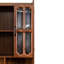 Bureau d'ordinateur d'angle en L pour bureau à domicile ou bureau d'étude, table d'étude de style moderne avec tiroirs, bibliothèque et huche, conception en L 2 en 1, grand espace de travail