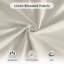 Canapé modulaire rembourré en duvet, canapé convertible Comfty-105271824