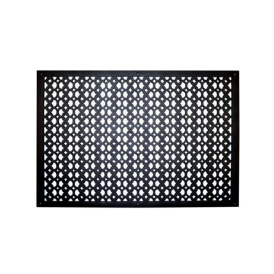 Grille murale en fonte d'aluminium
