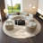 Semi-circular curved shaped movable corner sofa
