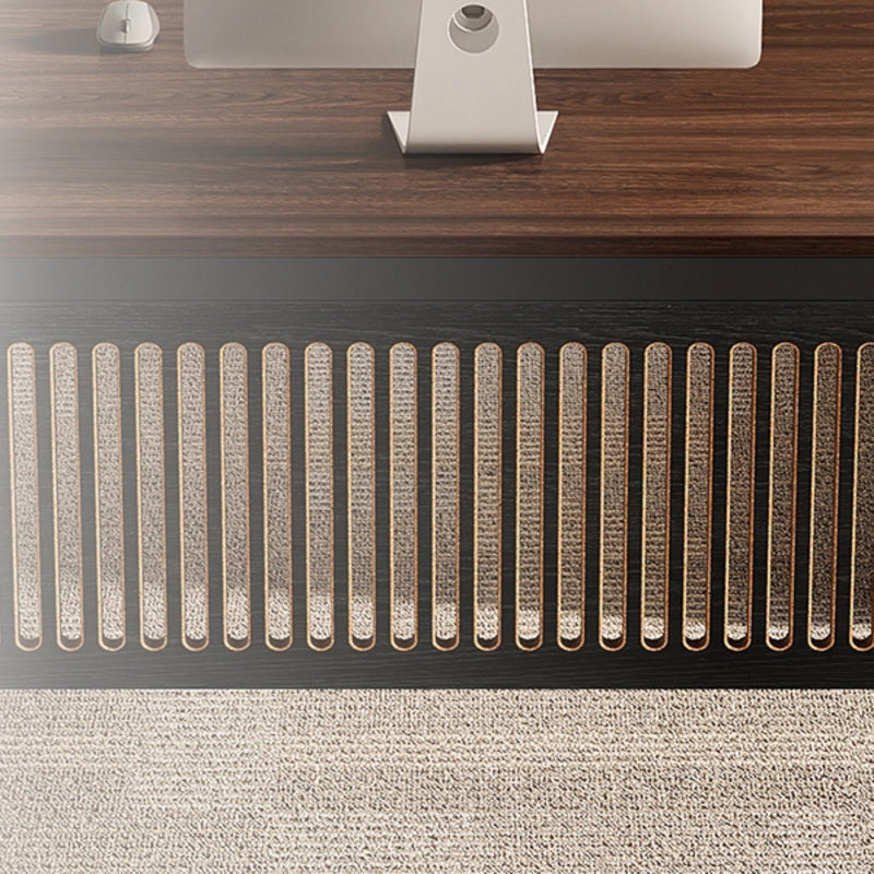 Modular Iron Executive Desk