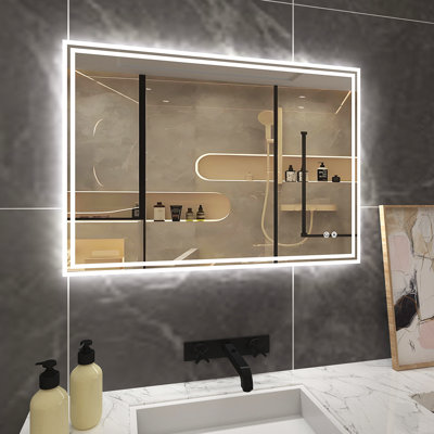 Demitria Rectangle Wall Mirror Set