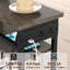 Ensemble de 2 tables d'appoint 24,4 po à 3 niveaux avec station de charge-1526945613