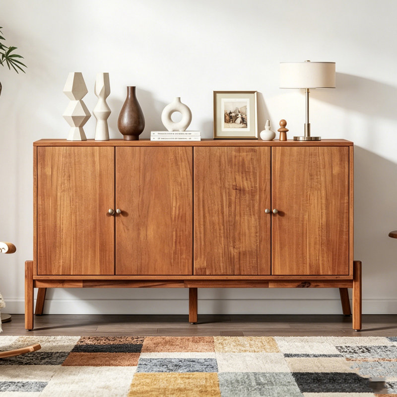 Sideboard Buffet Cabinet, Brown
