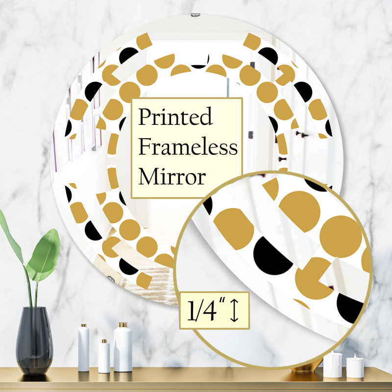 Miroir mural Space, 31,5 po x 31,5 po