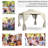 Patio Gazebo, Outdoor Canopy Shelter With 2-Tier Roof And Netting, Steel Frame For Garden, Lawn, Backyard, And Deck-111643554