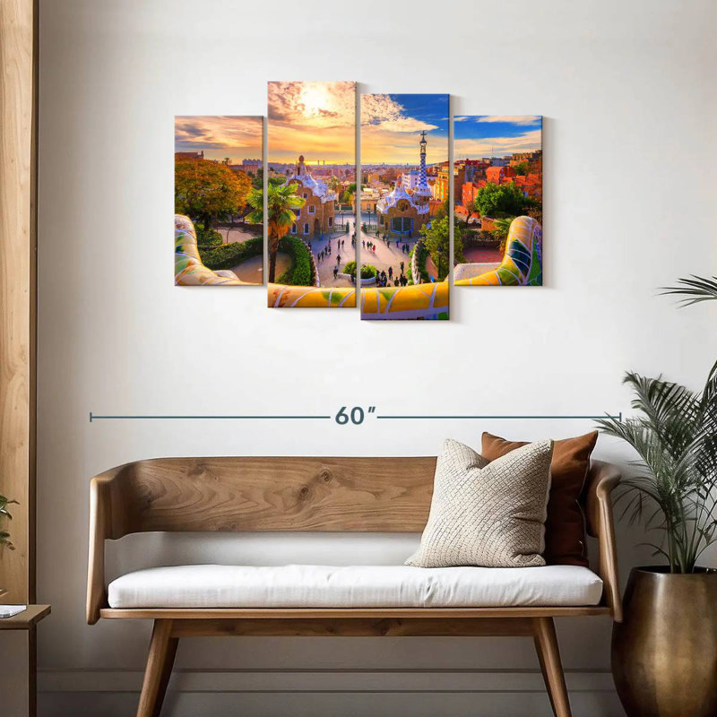 Park Guell, 27" H x 43" W