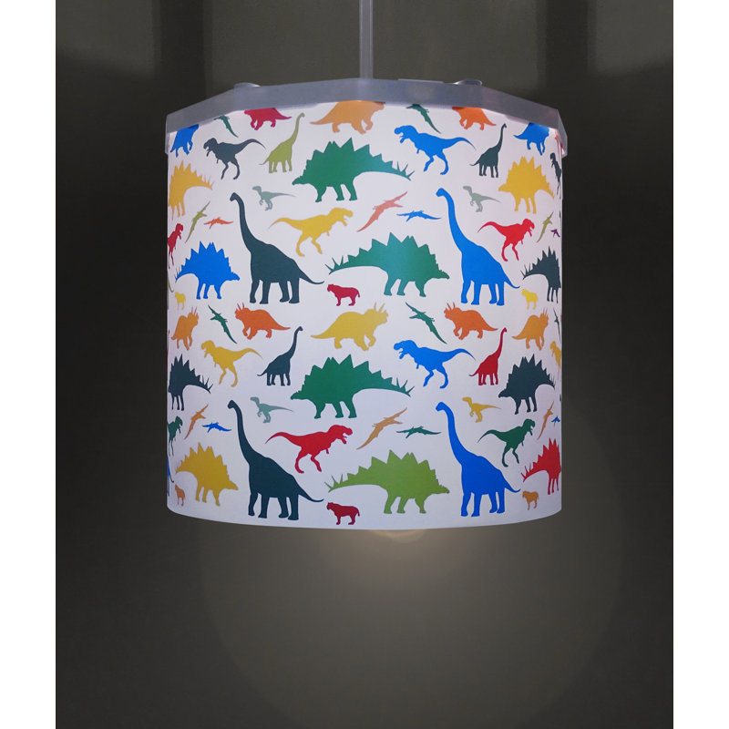 25cm H Plastic Drum Lamp Shade ( Spider )
