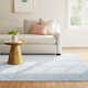 Britley Handmade Tufted Wool Light Blue/Natural Area Rug