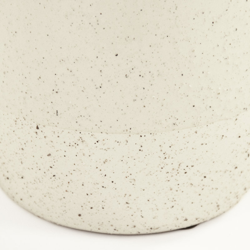 Dakshit Handmade Ceramic Table Vase, 7.75" H x 6" W x 6" D