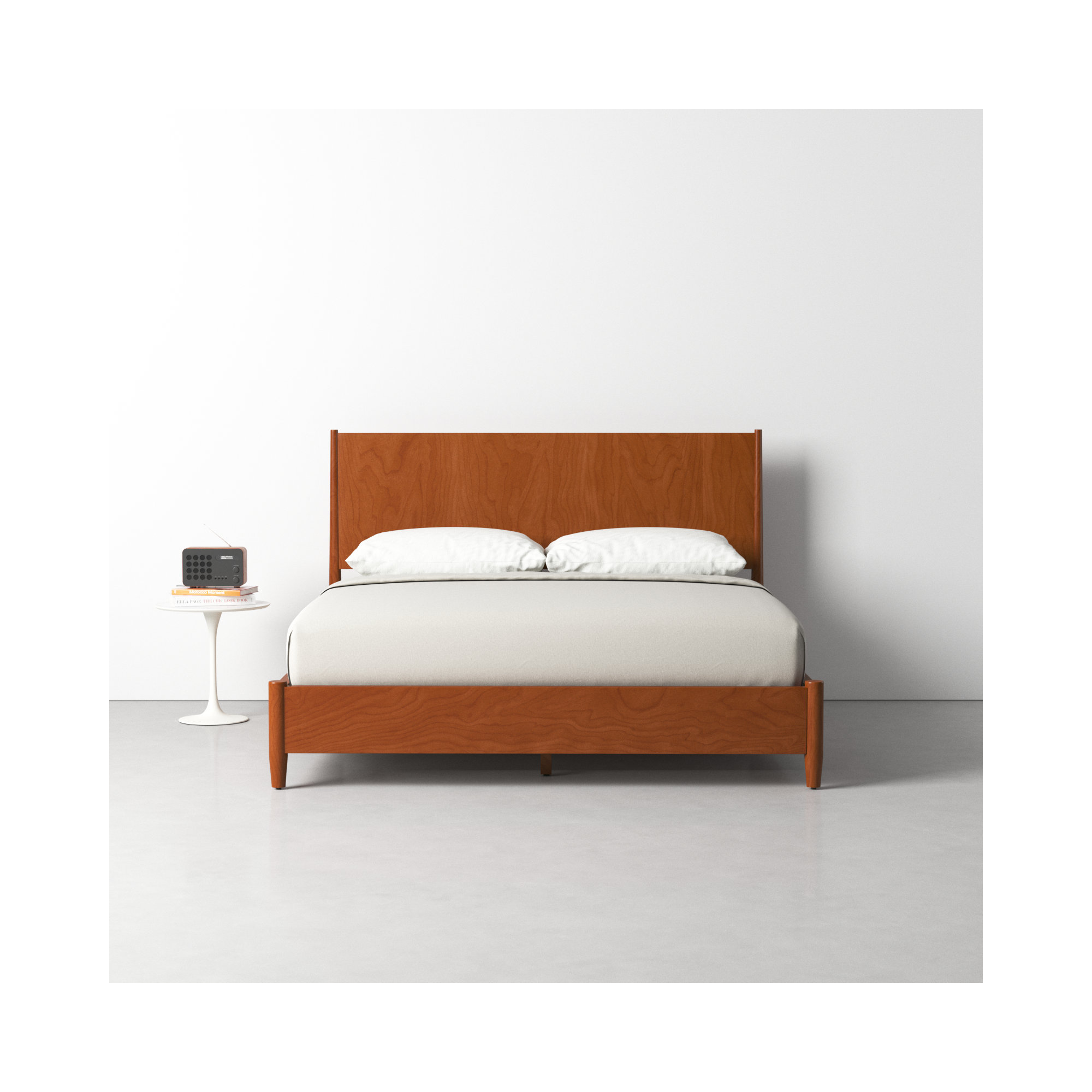 Williams Panel Bed, Chestnut, California King